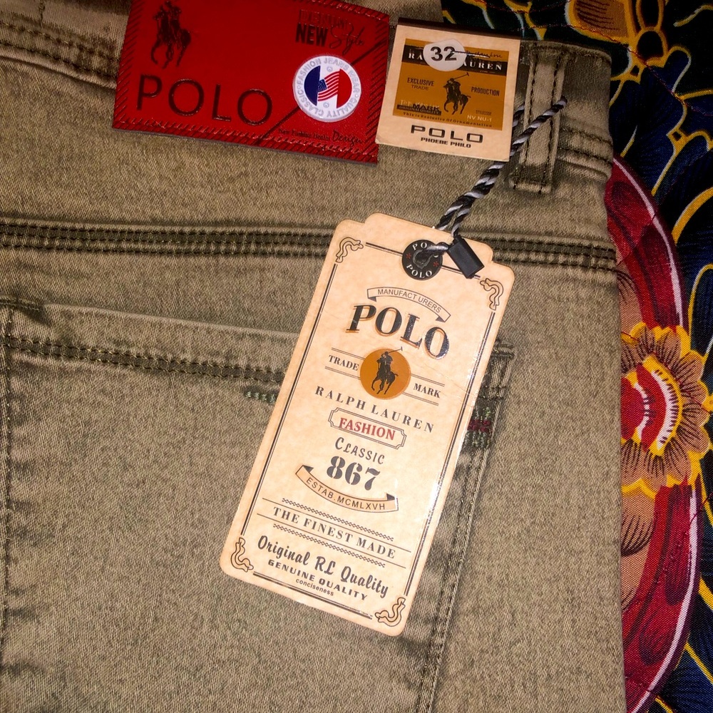 Mens Ralph Lauren Polo skinny jeans